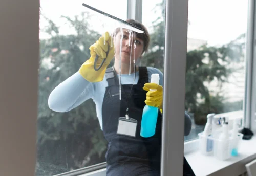Nettoyage de vitres intérieures et extérieures à Laval-sur-Doulon